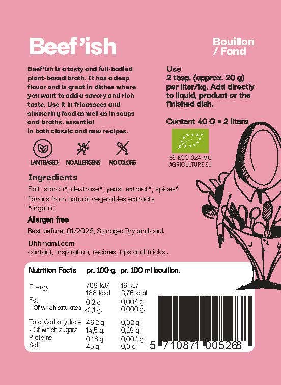 Uhhmami - Wholesale Stock - UHHMAMI BEEF'ISH2