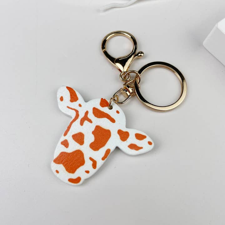 SoapElenGlen - Wholesale Keychain – Women's - Wooden bull head pendant keychain11