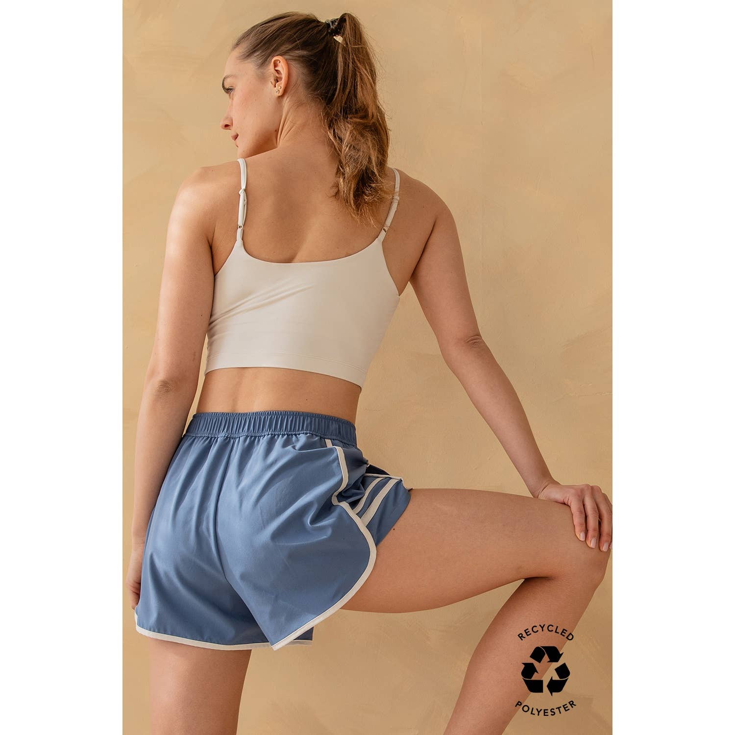 Rae Mode - Wholesale Athletic Shorts - Women's - RECYCLED BUTTER TIGER SHORT20