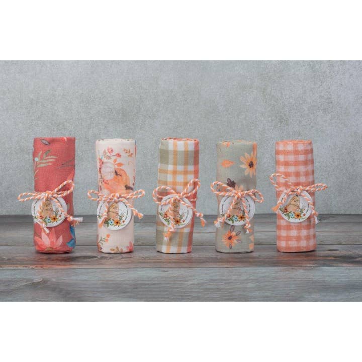 Duke Imports - Wholesale Tea Towel - "Hello Fall" Assorted Display of Designer Towels2