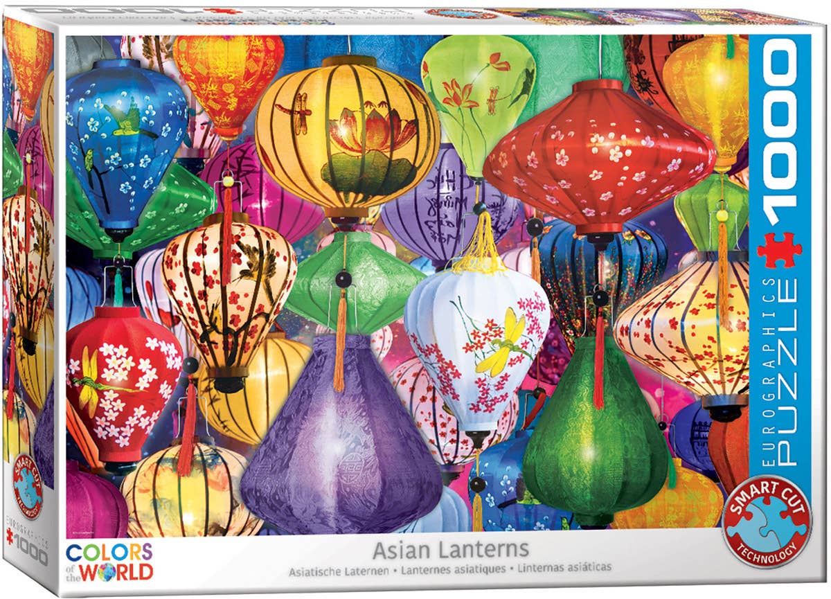 Eurographics Puzzles Europe - Venta al por mayor Puzle - Adultos - Faroles asiáticos0