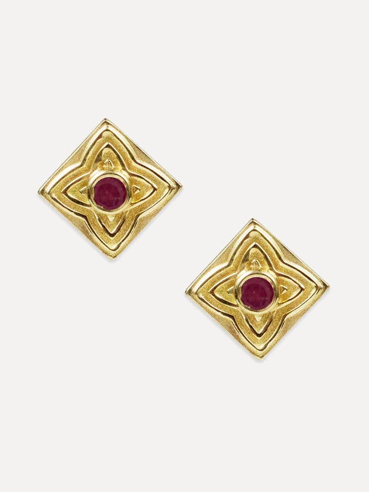 Indu Studs for wholesale by Lulu Designs