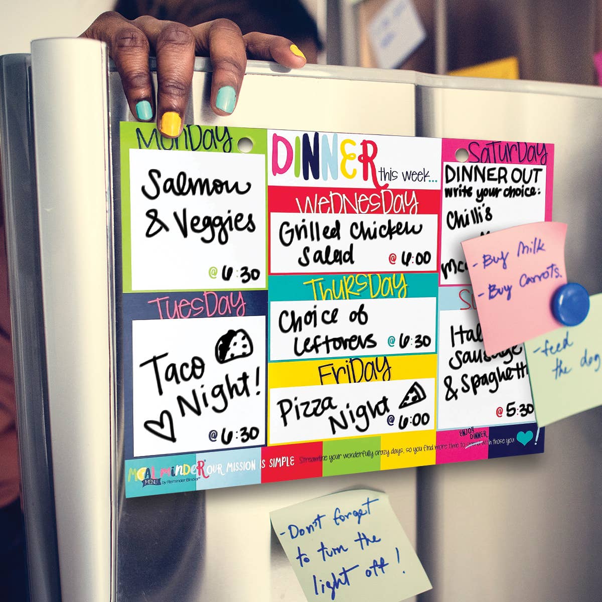 Denise Albright® - Wholesale Planner - 52-Week Meal Minder® Weekly Menu Planner Pad | Pack of 613