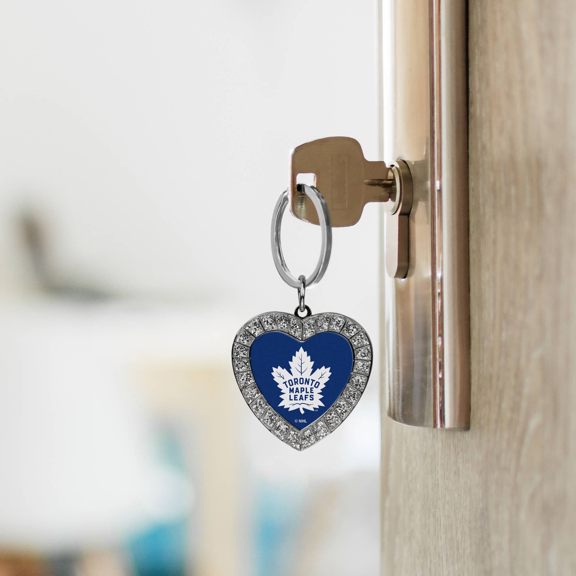 Rico Industries - Wholesale Keychain - Unisex - Georgia Tech Yellow Jackets - GT  Bling Heart Key Chain2