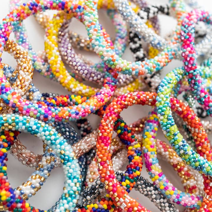 Aid Through Trade - Wholesale Beaded Bracelet - The Original Roll-On® Bracelet SS25 Party Pack