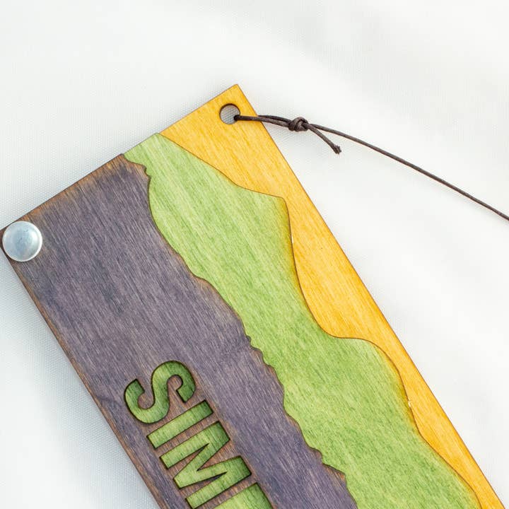 Simple and Sylvan – Engroshandel Skilt – Bjergskilt: Din brugerdefinerede tekst7