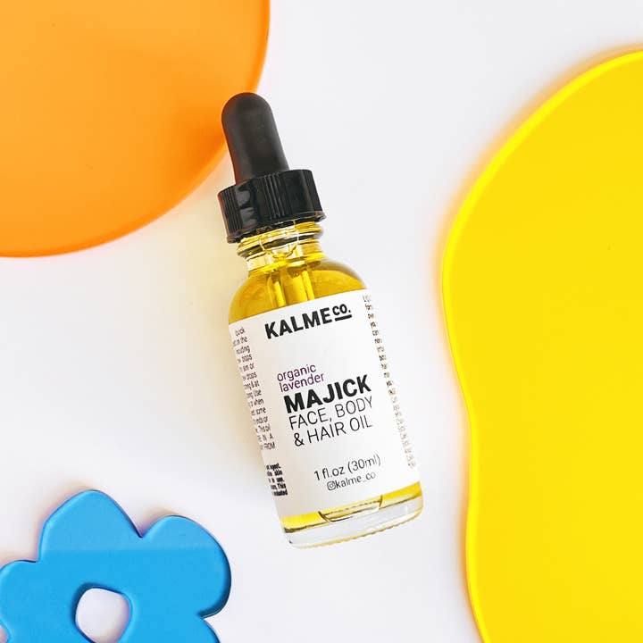 Kalme Co. - Wholesale Bath/Body Oil - MAJICK Face, Body, & Hair Oil4