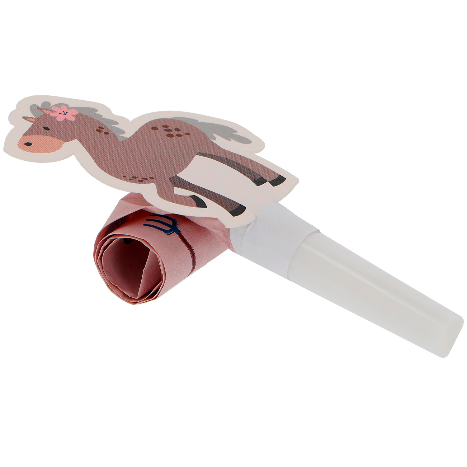 Folat BV - Wholesale Decal - Party Decorations - Blowouts - Happy Horse - 6 pieces0