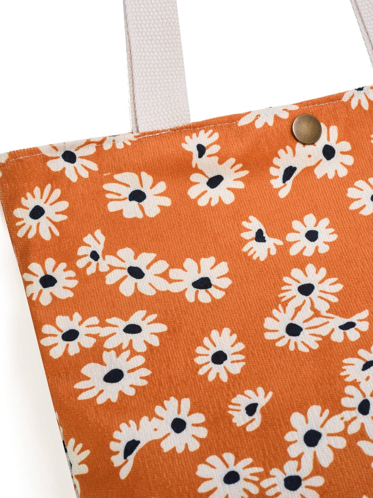 Funkyrel® Atzbranding Limited - Wholesale Tote Bag - Women's - Cosbai - Vintage Artistic Floral Corduroy Tote4