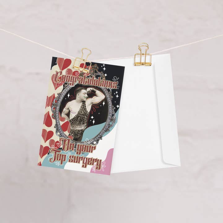 Congrats on your top surgery for wholesale by Sock Soup