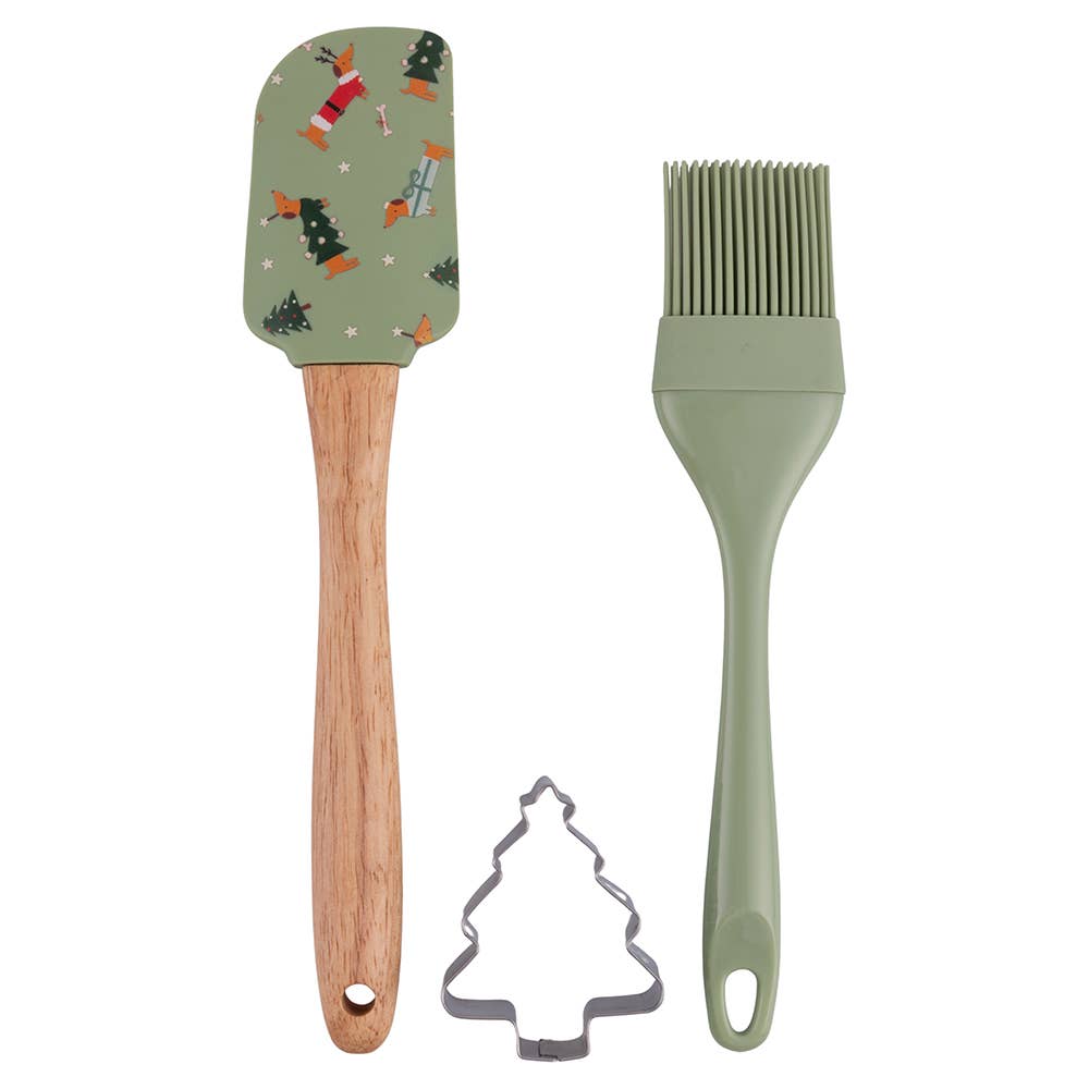VdE Tivoli 1996 - Wholesale Ornament Set - NATALOTTO SPATULA+BRUSH+COOKIE CUTTER 3 ASSORTED1