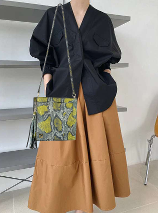 ADA Collection Belts - Wholesale Crossbody Bag - Women's - Zara Handbag Urban Jungle Python1