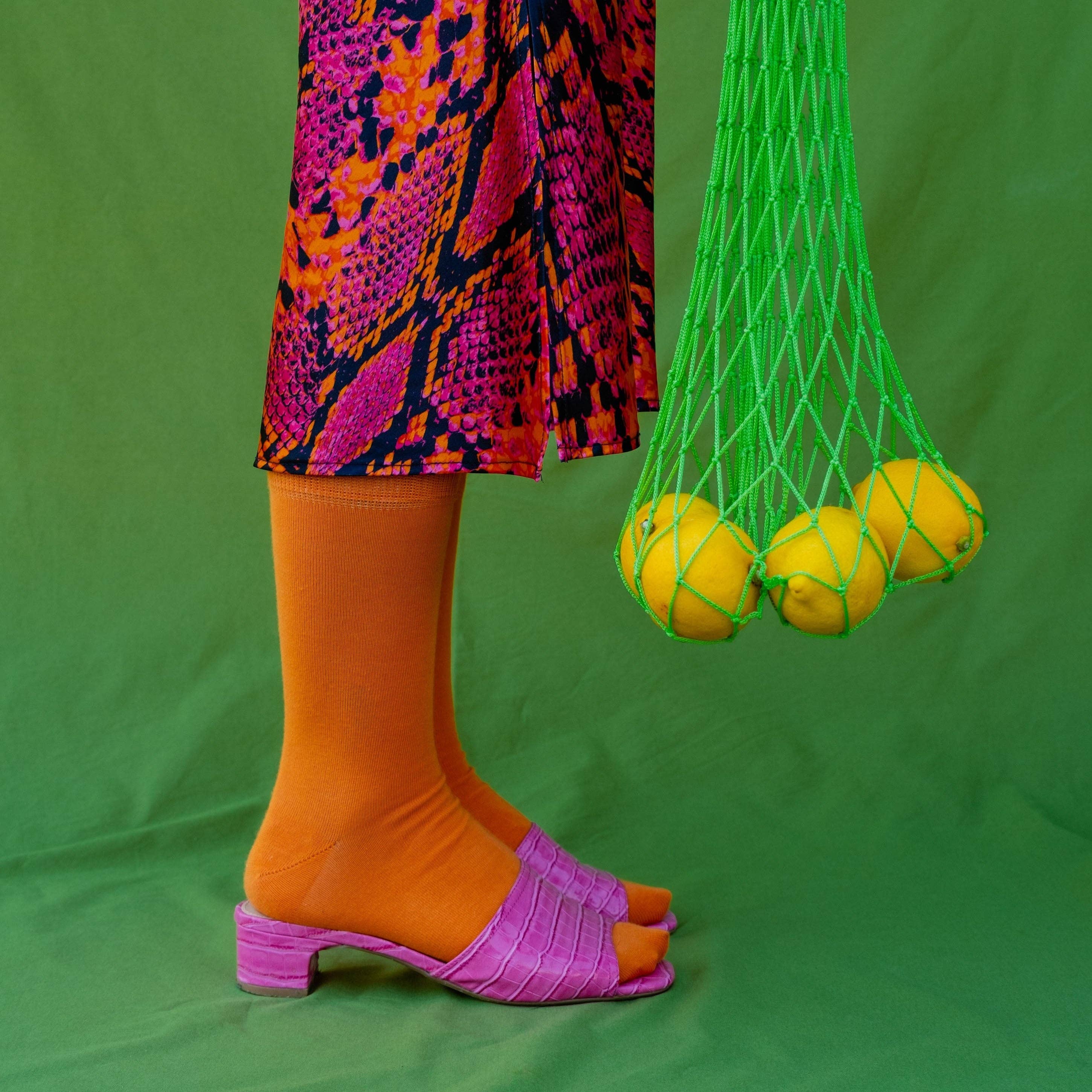 KLUE - Wholesale Socks - Unisex - KLUE Organic solid Socks | Orange4