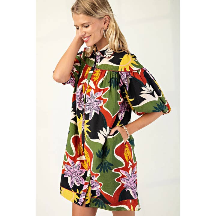 STYLE USA - Vendita all'ingrosso Vestito - Donna - Mini abito con stampa2