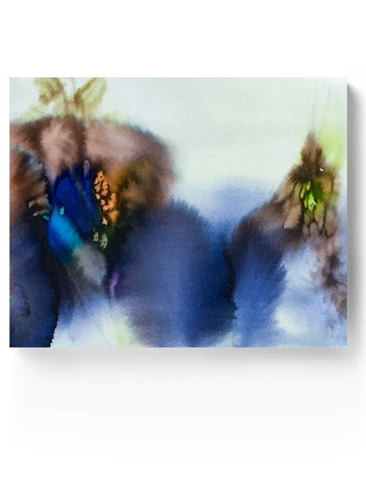 Landschap Wandkunst Prints Losse Abstracte Aquarel Papier & Canvas | Herfst in New England voor wholesale door Marta Spendowska