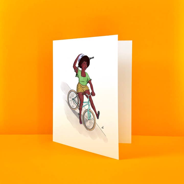 Black Womxn Ride Bikes (Wholesale) for wholesale by Ashytj Creates LLC