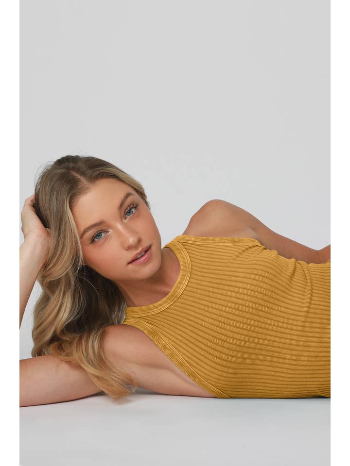 NIKIBIKI - Vente Débardeur – femme - NS8358 - Débardeur vintage à larges côtes23