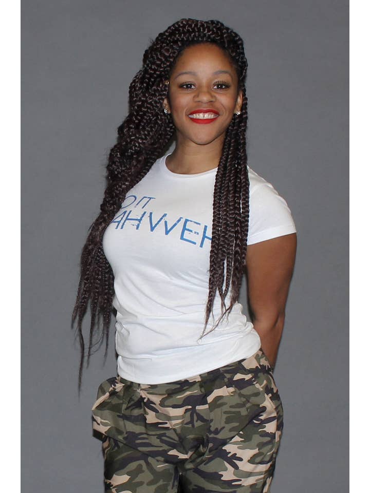 TBOC Apparel - Wholesale Screen Printed T-Shirt - Women's - Do it YAHWEH (Lady Tee)2