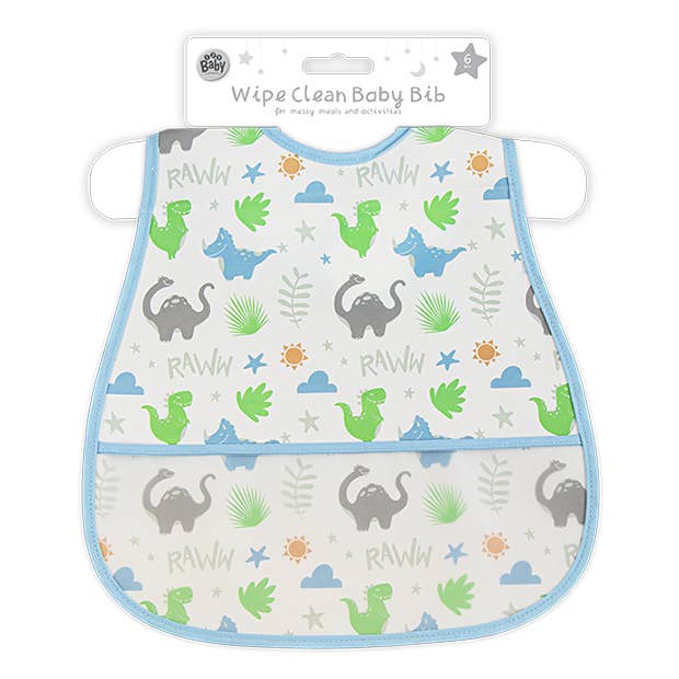 LMT-UK - Wholesale Bib - Baby - 24 x Wipe Clean Baby Bib - Wholesale Carton2