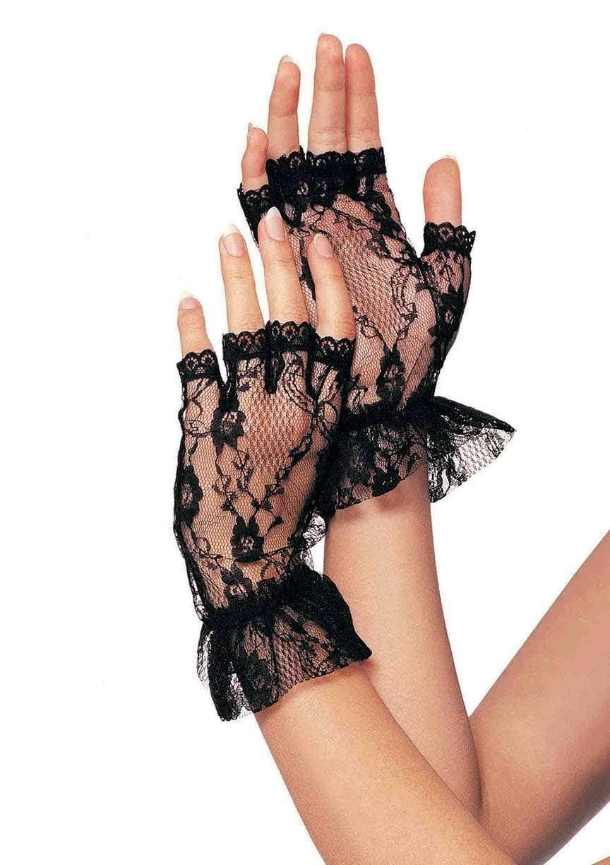 fingerless lace gloves near me