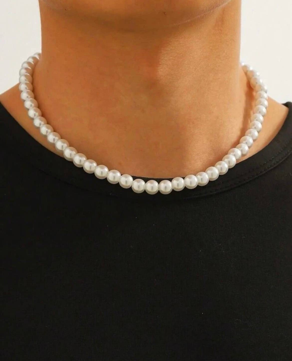 AMORINO SRL - Wholesale Beaded/Pearl Necklace - PEARL CHOKER NECKLACE - FJ2222D232/233/A5411
