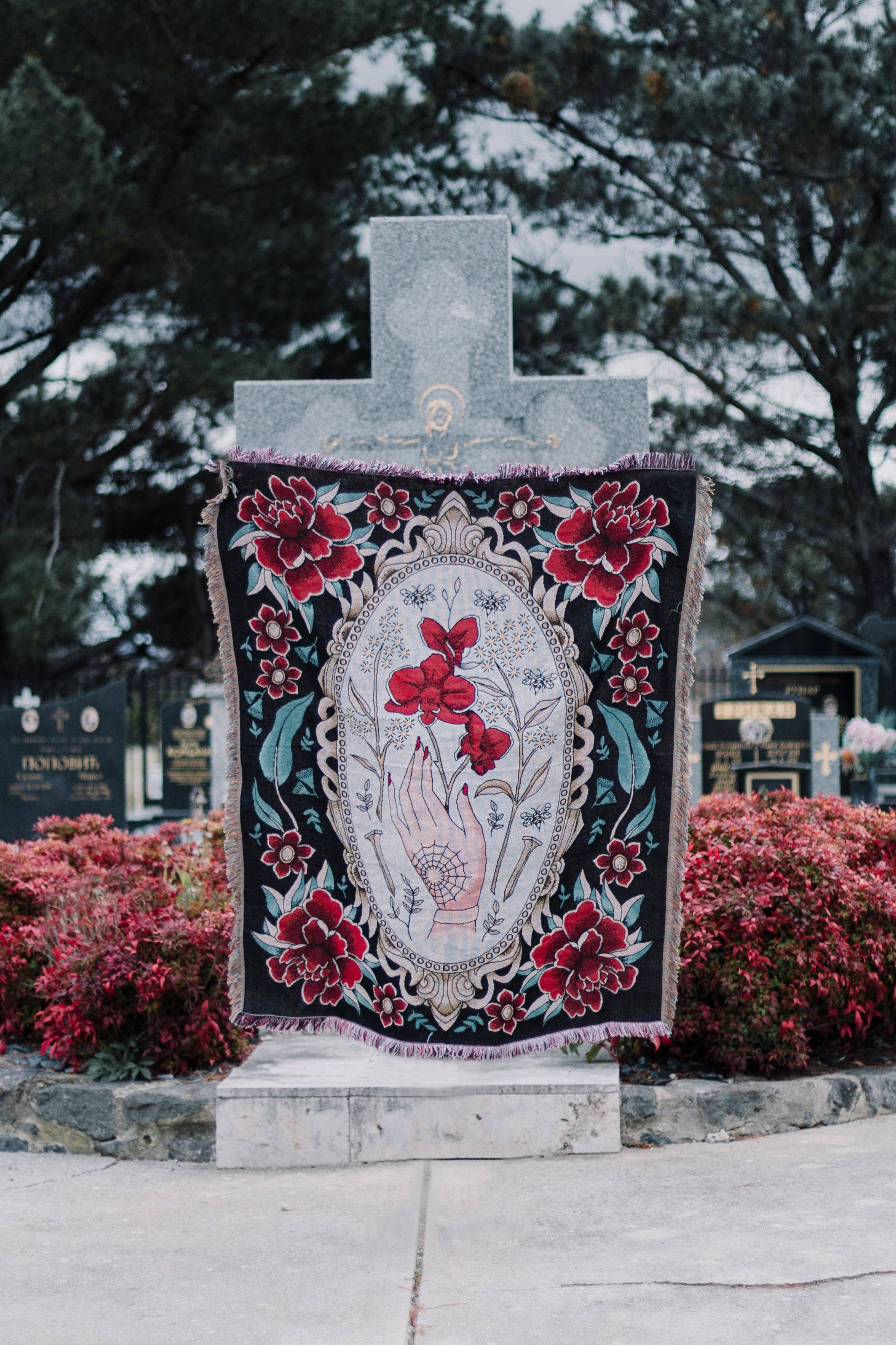 Gold St. Press - Wholesale Throw Blanket - Orchid Flash Blanket5