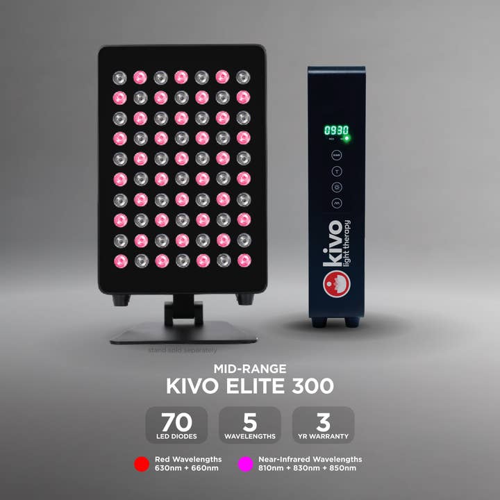 Kivo Elite 300: Premium Portable Red Light Therapy Panel for wholesale by Kivo Red Light Therapy