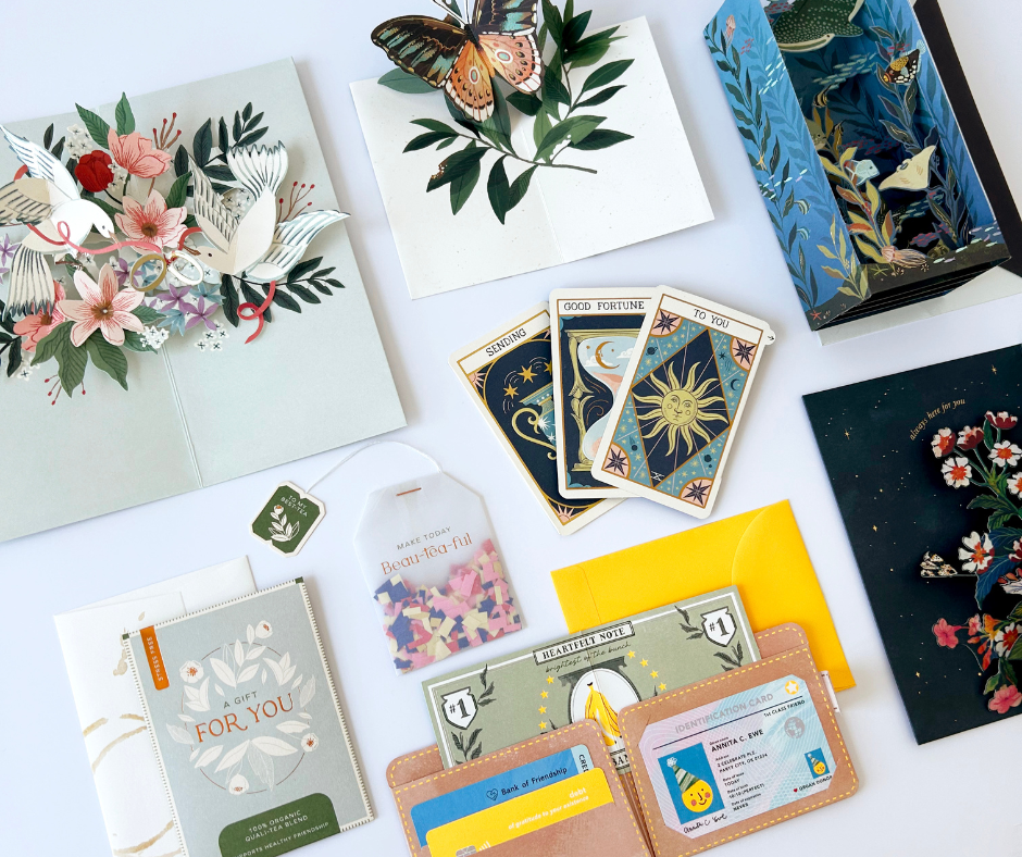 Popshots Studios – Sacos de chá por atacado – UWP LUXE cartão com design pop-up 3D Alchemy Chá1