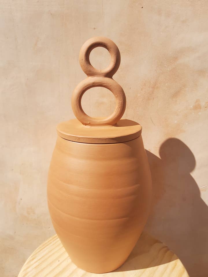 Terracotta jar. for wholesale by Cerámica Roca Caus