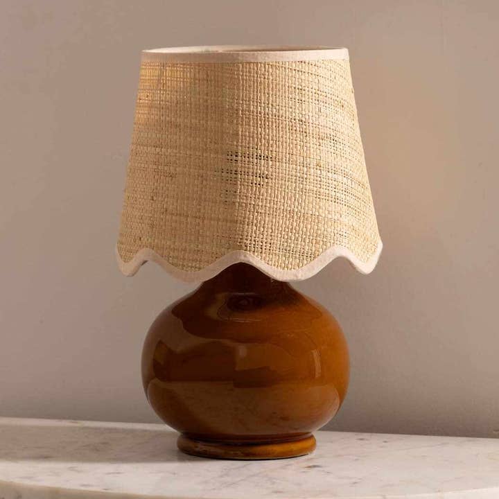 Theisseil Brown Table Lamp for wholesale by Hauteloom