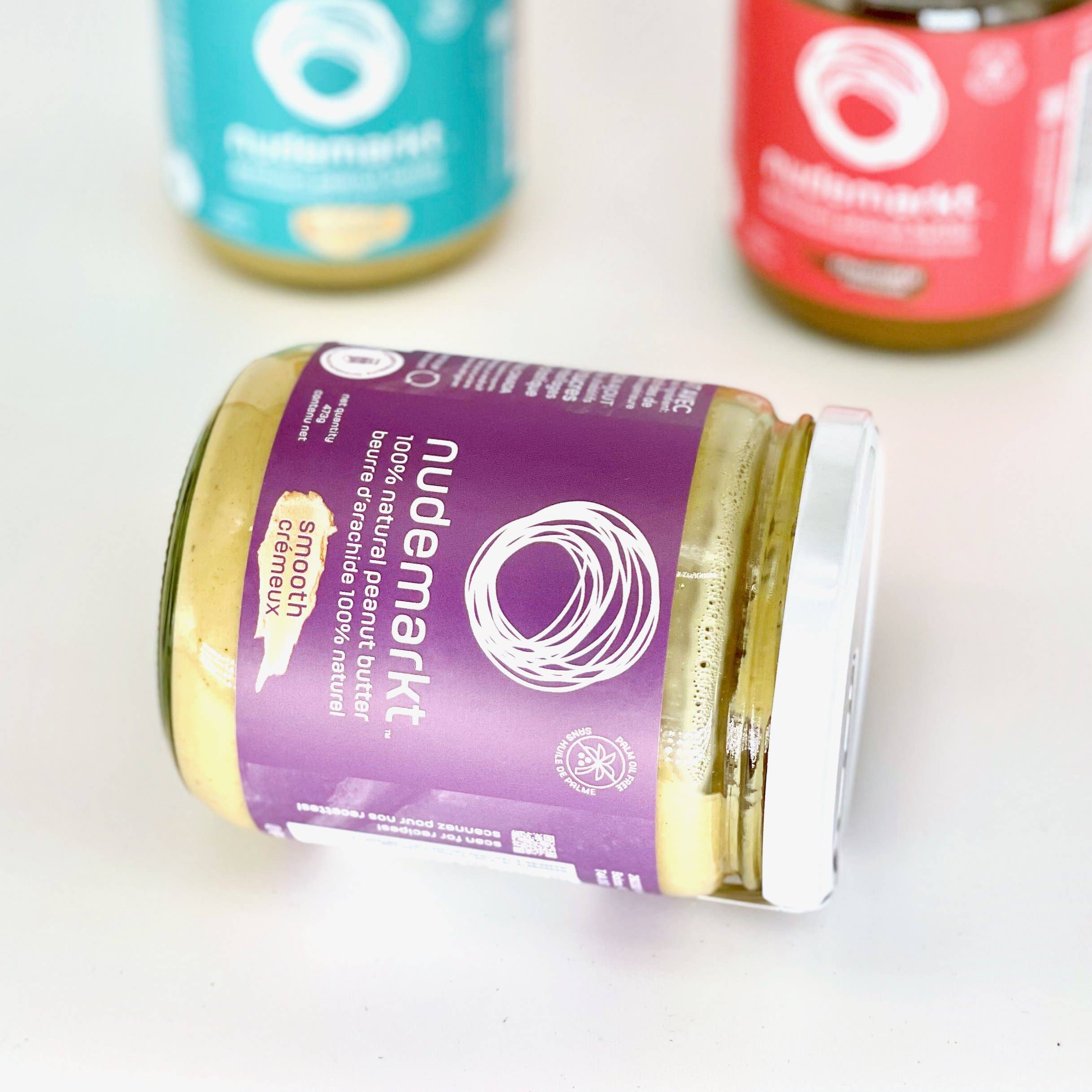 nudemarkt - Wholesale Nut Butter - Natural Smooth Peanut Butter2