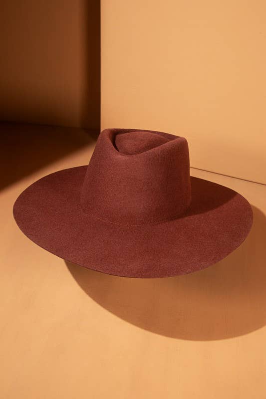 Urbanista - Wholesale Fedora - Women's - 100% Australian Wool Triangular Panama Hat-Blank20