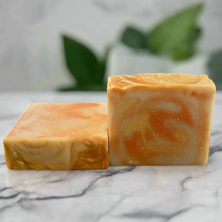 Mango Papaya for wholesale by Saltwater Artisan Soaps