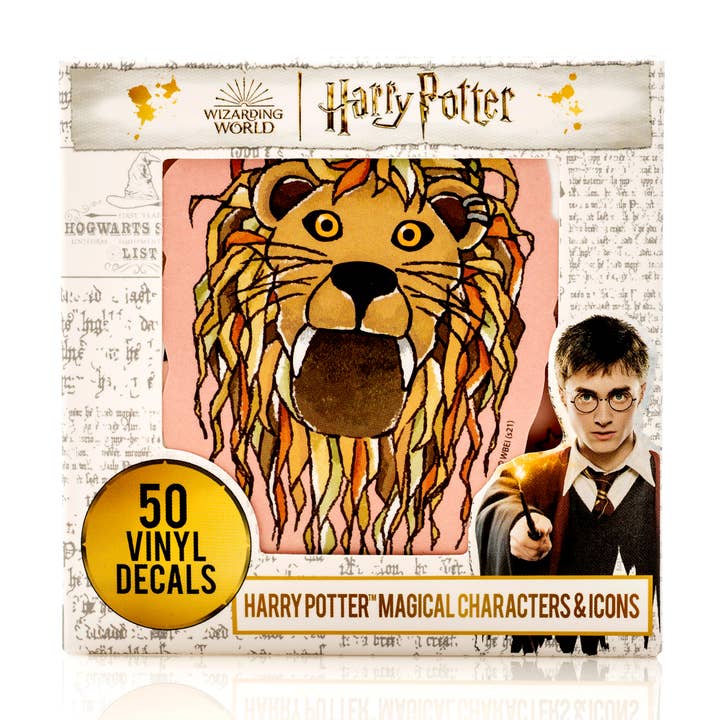 Harry Potter Magical Characters & Icons Decals (50-Pack) for wholesale by Conquest Journals