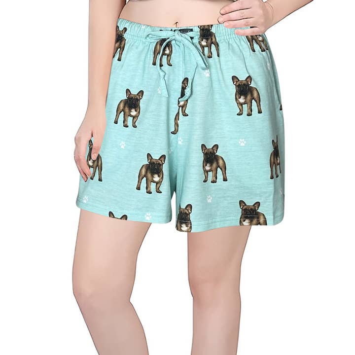 E&S Pets - Wholesale Sleepwear Bottom - Women's - French Bulldog Summer Shorts