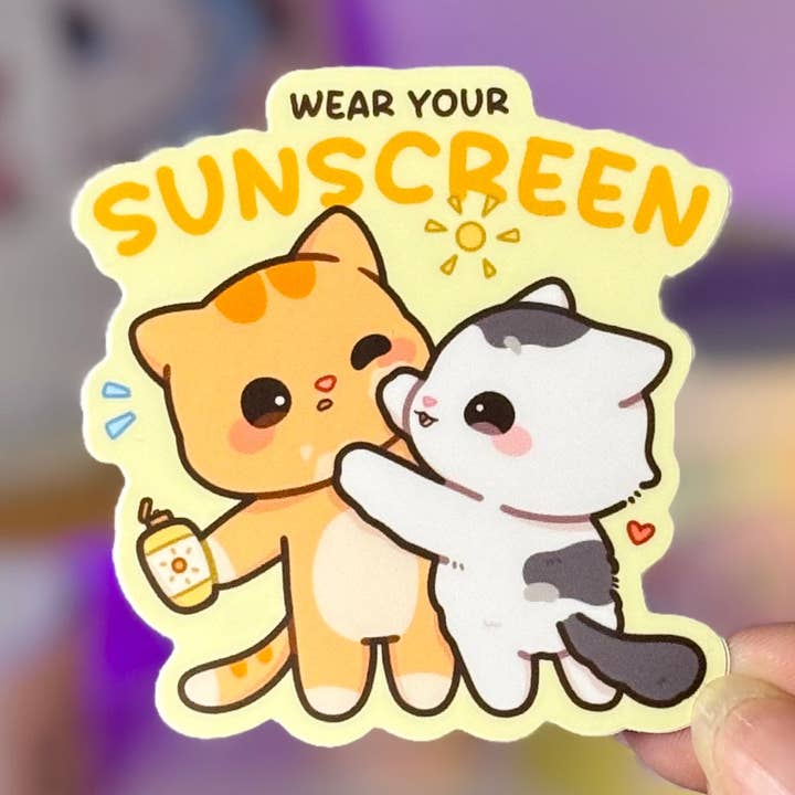 Indossa il tuo adesivo impermeabile per la protezione solare per la vendita all'ingrosso da parte di owloArt