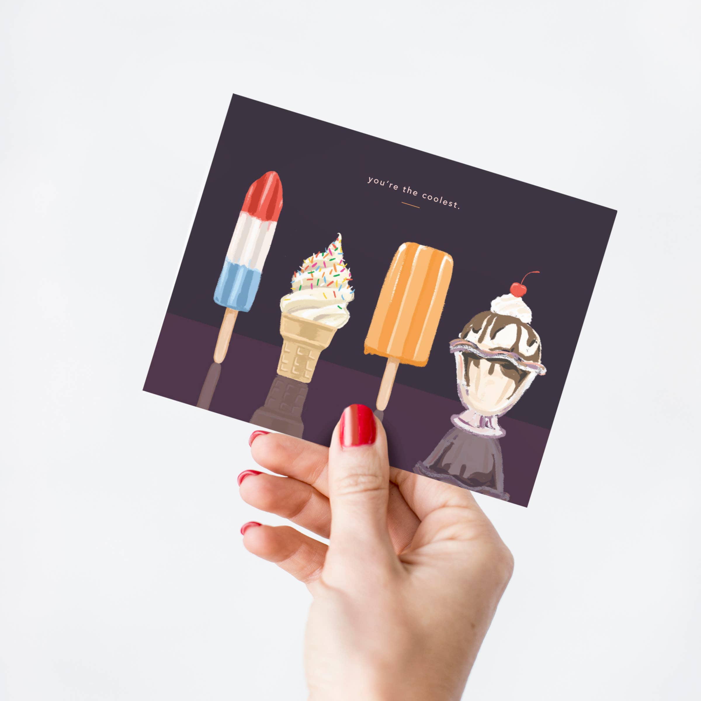 Inklings Paperie - Wholesale Birthday Card - You're The Coolest Birthday Card2