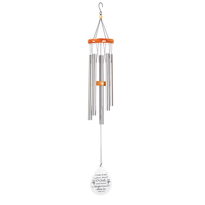 Dicksons - Wholesale Windorgel - CREËER IN MIJ EEN PUUR HART WINDCHIME 35"0