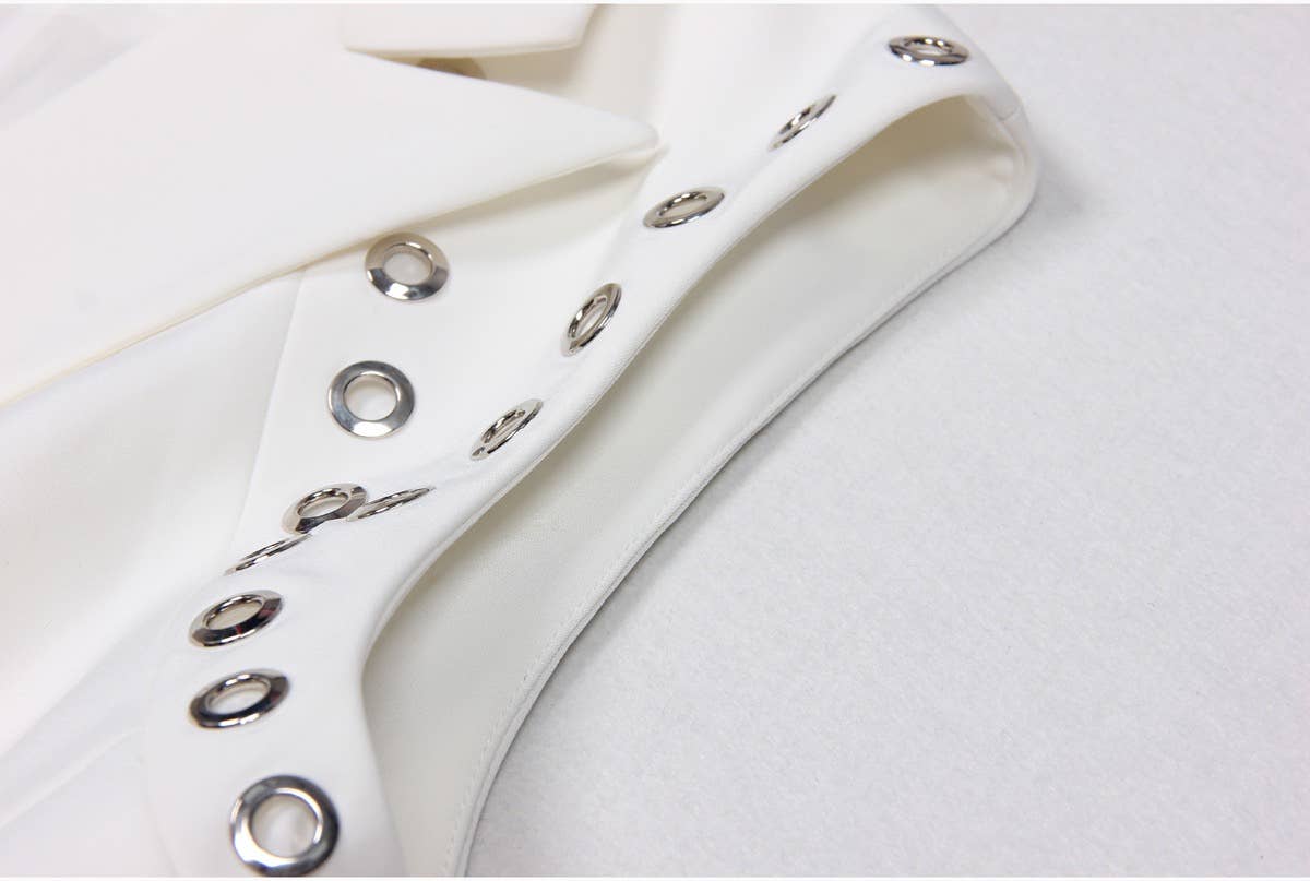 Productseeker – wholesale Klänning - Dam – DR641Y Handstansad ärmlös figursydd kostymklänning för kvinnor6