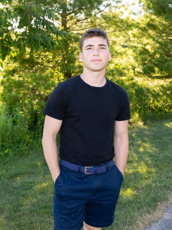 Elastic Stretch Woven Belt - Navy for wholesale by Funky Junque