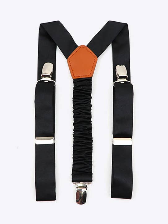 Bretelle Bambino Nero in Poliestere «Ernest» per la vendita all'ingrosso da parte di Unipap's