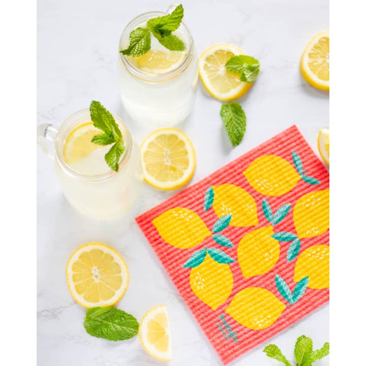 Ecologie - Wholesale Dishcloth - Lemon Swedish Dishcloth5