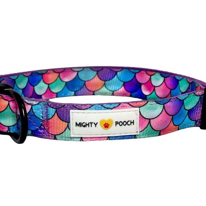 Mighty Pooch – wholesale Pet collar – Dog – Mighty Pooch Comfort Collar - Fish Scale 🐟3