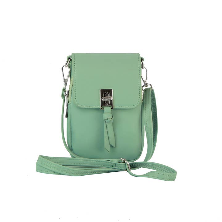 Handbag Factory Corp - Wholesale Crossbody Bag - Women's - Metal closure phone crossbody3