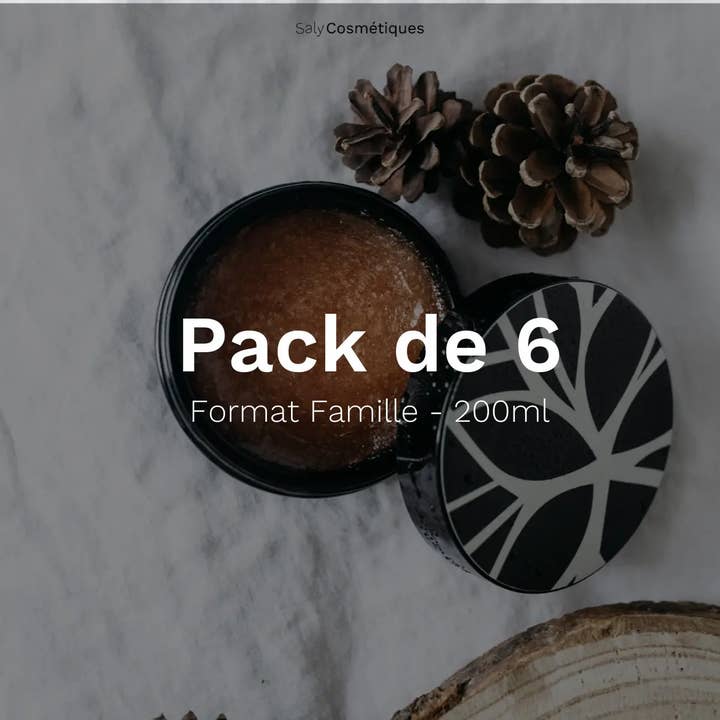 De Stralende Exfoliërende Verzorging 200ml - Verpakking van 6 voor wholesale door Saly Cosmétiques