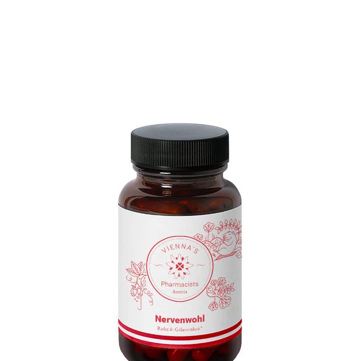 Viennas-Pharmacists - Vente Supplément oral/vitamine - VIENNA'S NERVE WELLBEING, vitamines B et tryptophane1