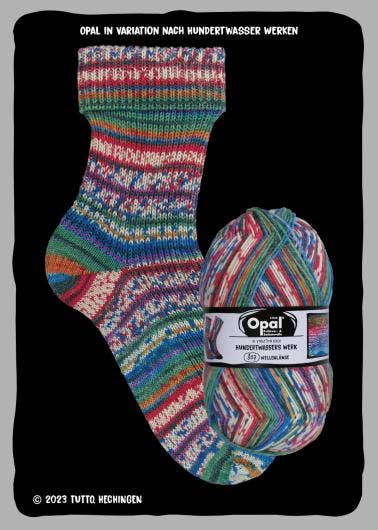 SCHULANA - Wholesale Yarn - OPAL sock yarn after Hundertwasser 4-ply30