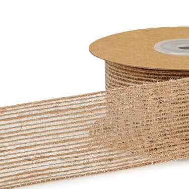 Woodland Natural Jute Ribbon for wholesale on Faire