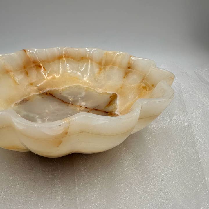 Page Imports - Wholesale Decorative Plate/Dish/Bowl - Hand-carved Bowl in Marble and Onyx5