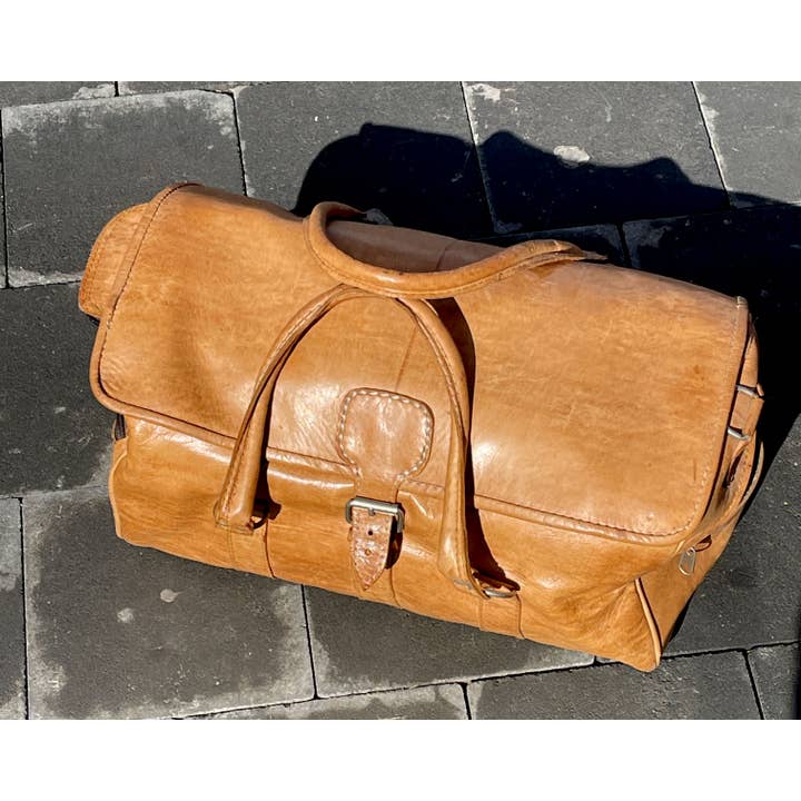 bazarifinagh - Wholesale Weekender Bag - Unisex - Premium Handmade Leather Travel Bag – Stylish & Durable7